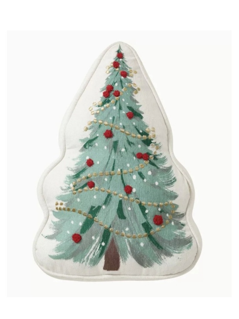 HALLMARK 2025  Novelty Christmas Tree Decorative Pillow 16"